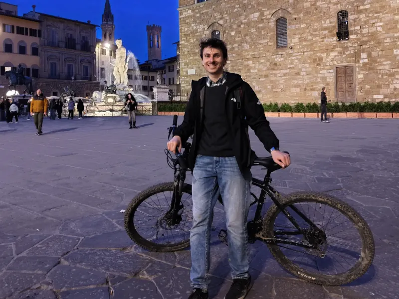 Bologna to Firenze by bike